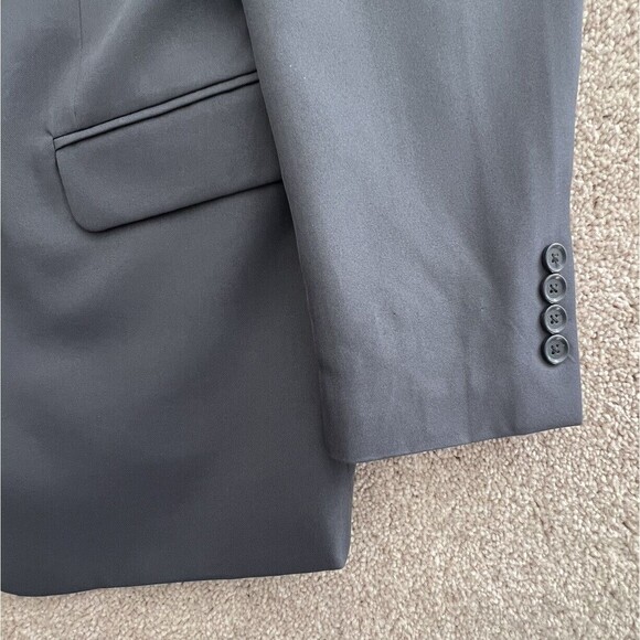 Marchatti Gray suit jacket Blazer 42R‎ Sport Coat 100% polyester - Picture 3 of 12